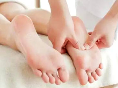 文章图片 擦足底